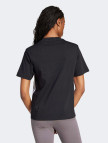 adidas Essentials 3 Stripes Cotton Kadın Siyah T-Shirt adidas Essentials 3 Stripes Cotton Kadın Siyah T-Shirt