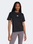 adidas Essentials 3 Stripes Cotton Kadın Siyah T-Shirt adidas Essentials 3 Stripes Cotton Kadın Siyah T-Shirt