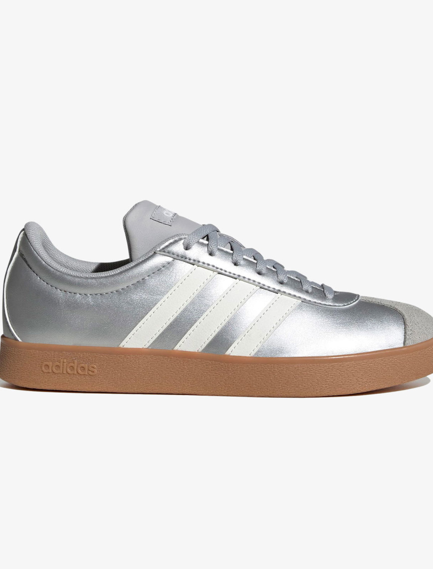 adidas Vl Court Base Kadın Gri Spor Ayakkabı adidas Vl Court Base Kadın Gri Spor Ayakkabı