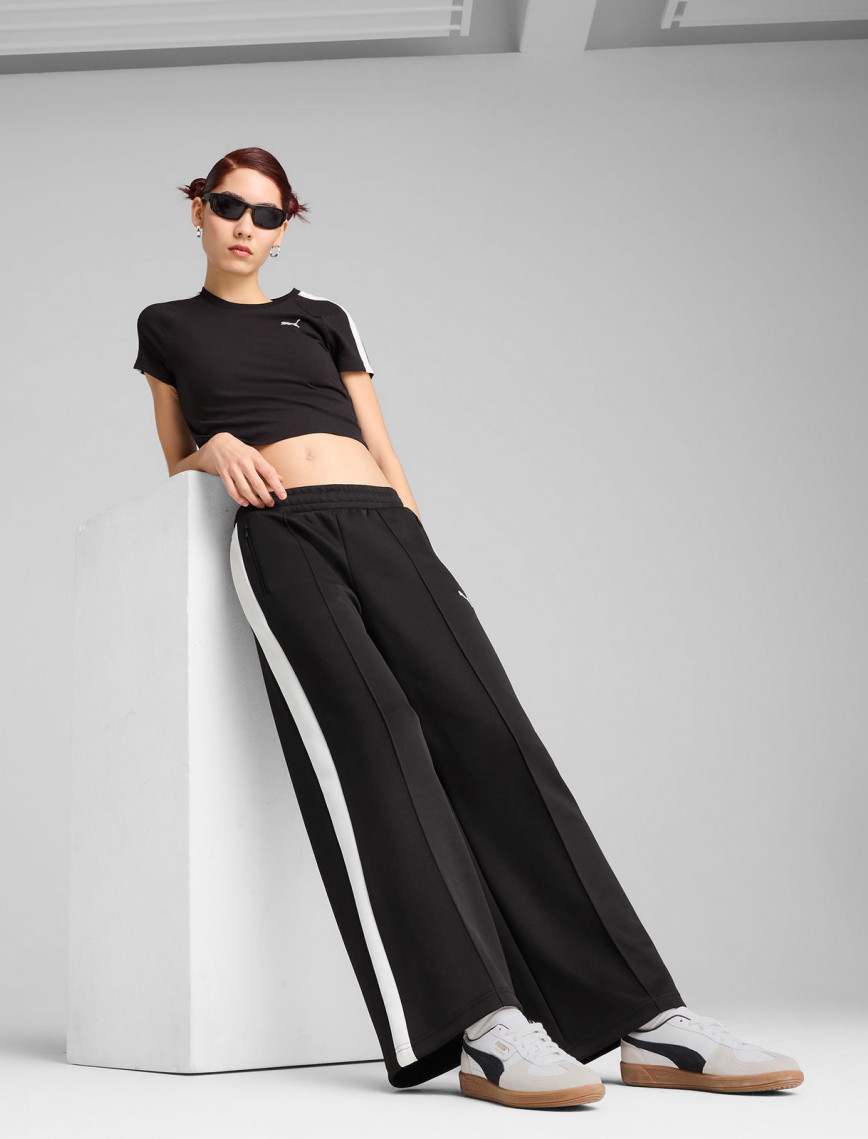 Puma T7 Low Rise Track Kadın Siyah Eşofman Altı Puma T7 Low Rise Track Kadın Siyah Eşofman Altı