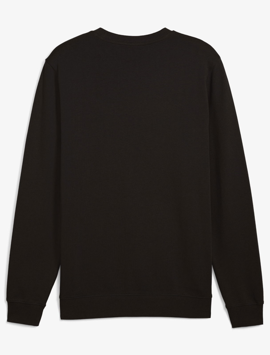 Puma Ess Elevated Crew Erkek Siyah Sweatshirt Puma Ess Elevated Crew Erkek Siyah Sweatshirt