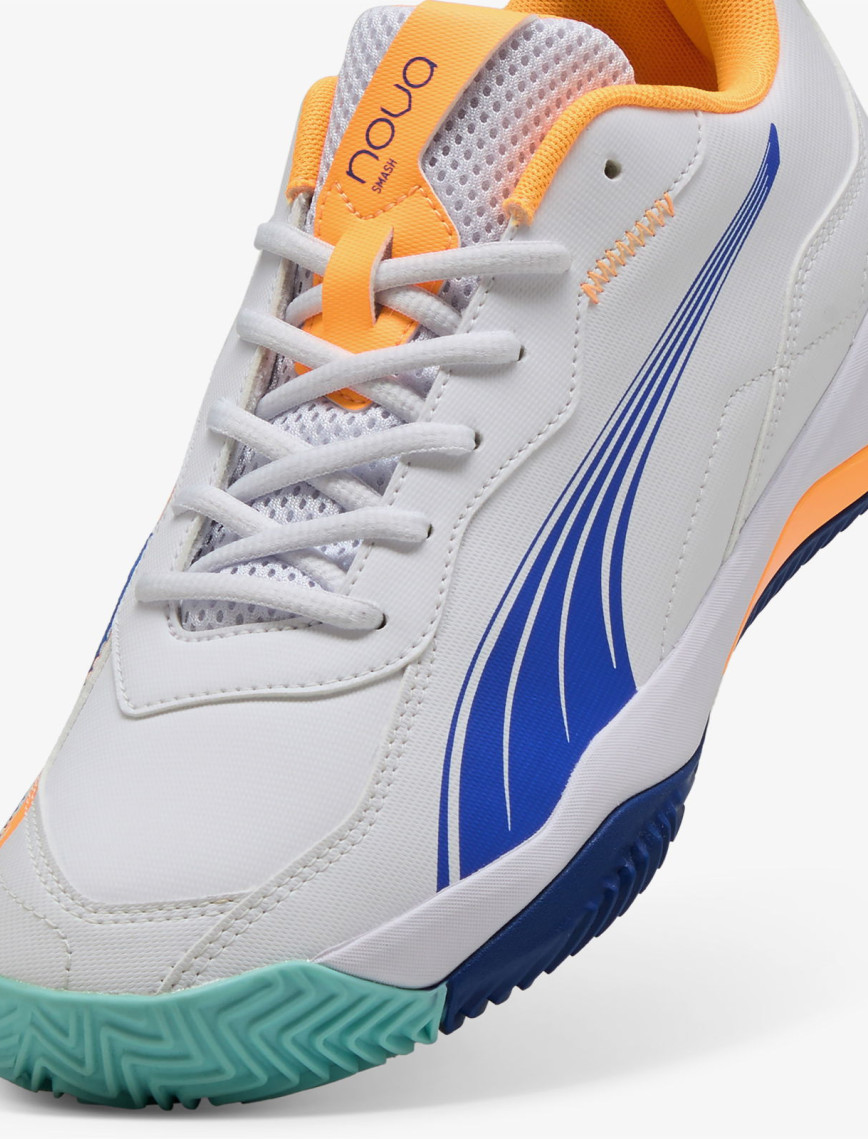 Puma Nova Smash Kadın Beyaz Tenis Ayakkabısı Puma Nova Smash Kadın Beyaz Tenis Ayakkabısı