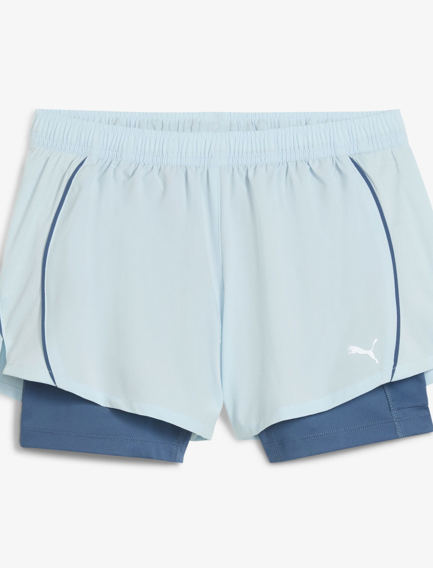 Puma Run Velocity 2in1 3 Kadın Mavi Koşu Şortu Puma Run Velocity 2in1 3 Kadın Mavi Koşu Şortu