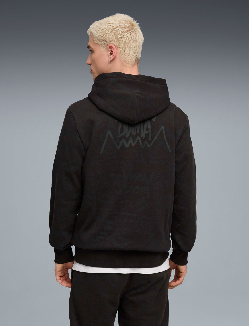 Puma Teamjaws Post Game Erkek Siyah Basketbol Sweatshirt Puma Teamjaws Post Game Erkek Siyah Basketbol Sweatshirt