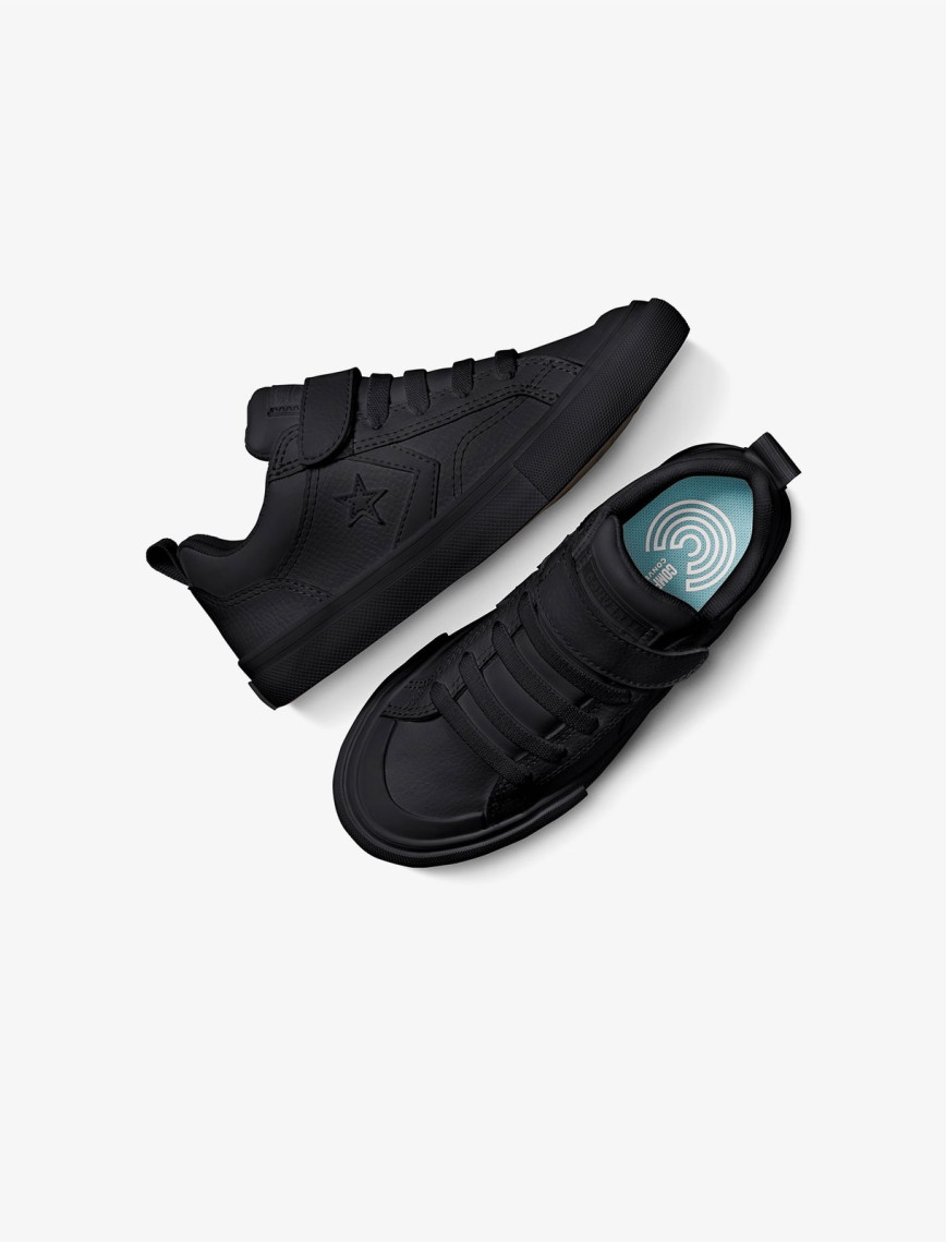 Converse Pro Blaze Leather Çocuk Siyah Sneaker Converse Pro Blaze Leather Çocuk Siyah Sneaker