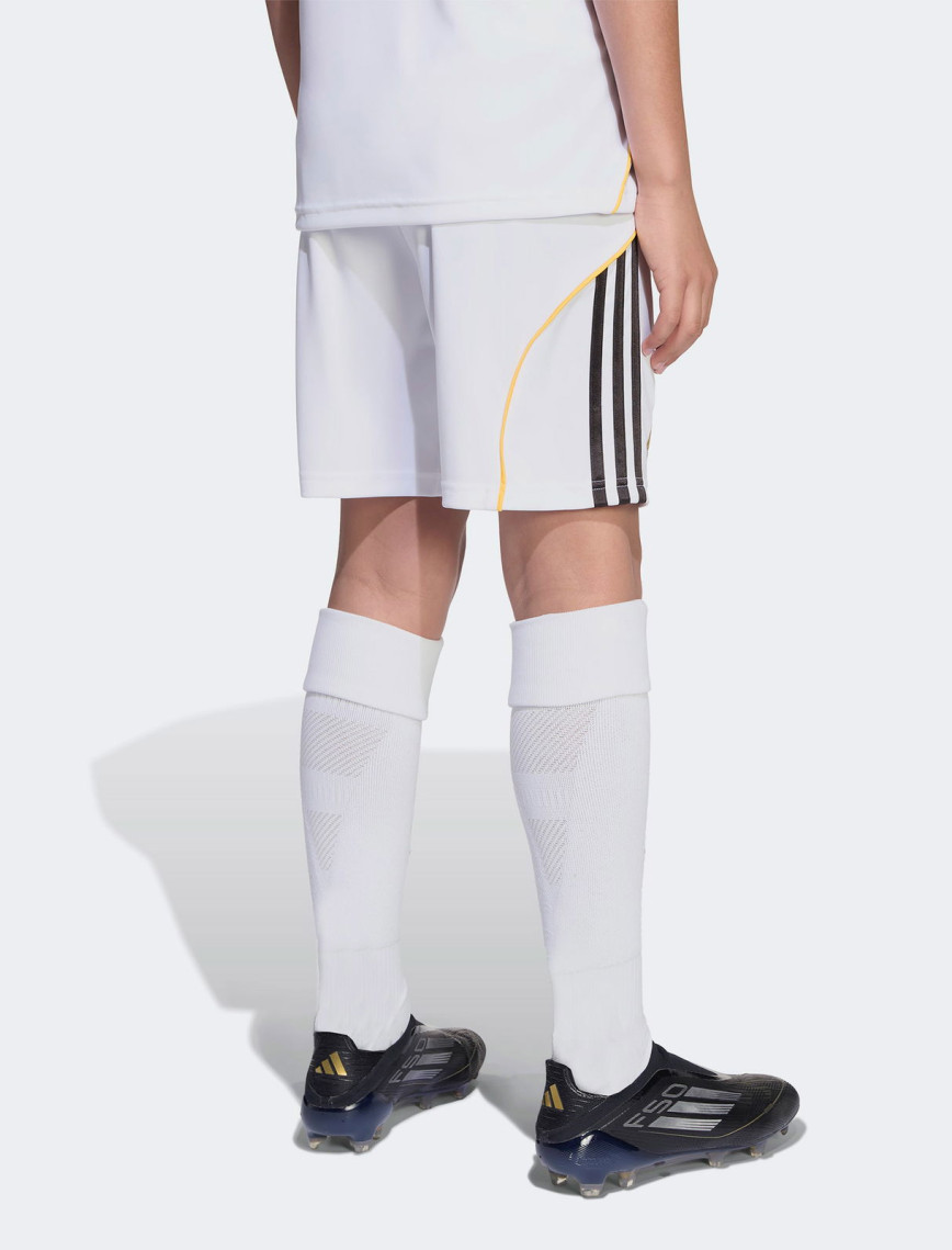 adidas Real Madrid 25-26 İç Saha Çocuk Beyaz Futbol Şortu adidas Real Madrid 25-26 İç Saha Çocuk Beyaz Futbol Şortu
