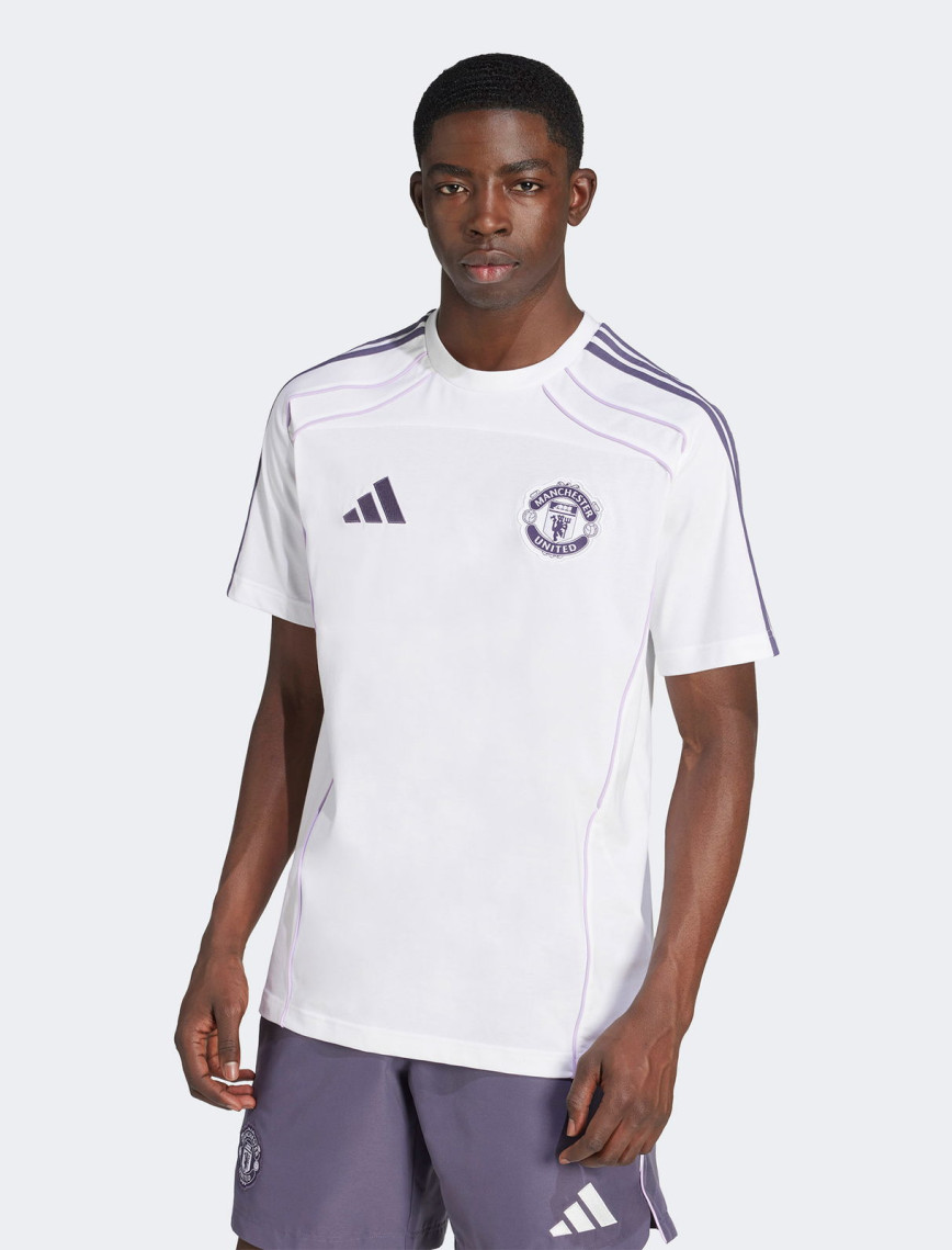 adidas Manchester United Ubp Erkek Beyaz Futbol T-Shirt adidas Manchester United Ubp Erkek Beyaz Futbol T-Shirt