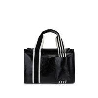 Tamer Tanca Kadın Vegan Siyah Rugan Omuz Çanta Tamer Tanca Kadın Vegan Siyah Rugan Omuz Çanta