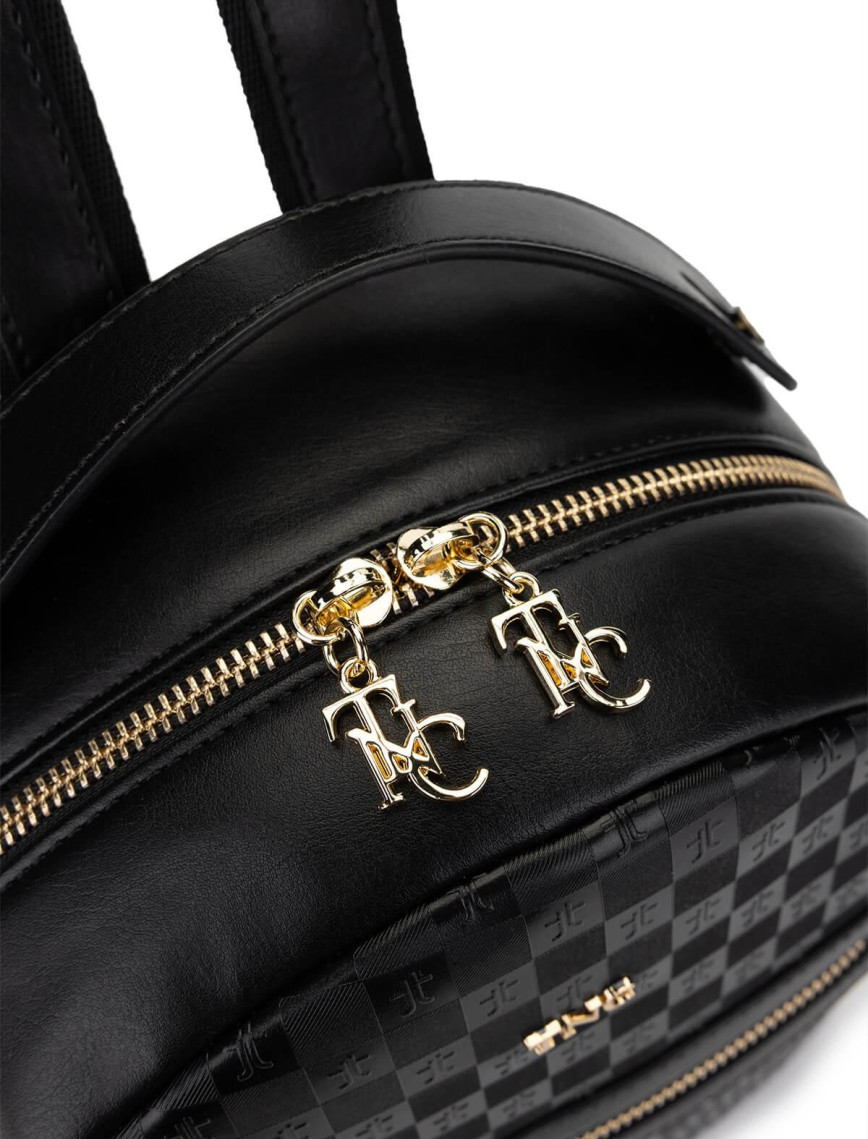 Tamer Tanca Kadın Vegan Siyah Sırt Çantası Tamer Tanca Kadın Vegan Siyah Sırt Çantası