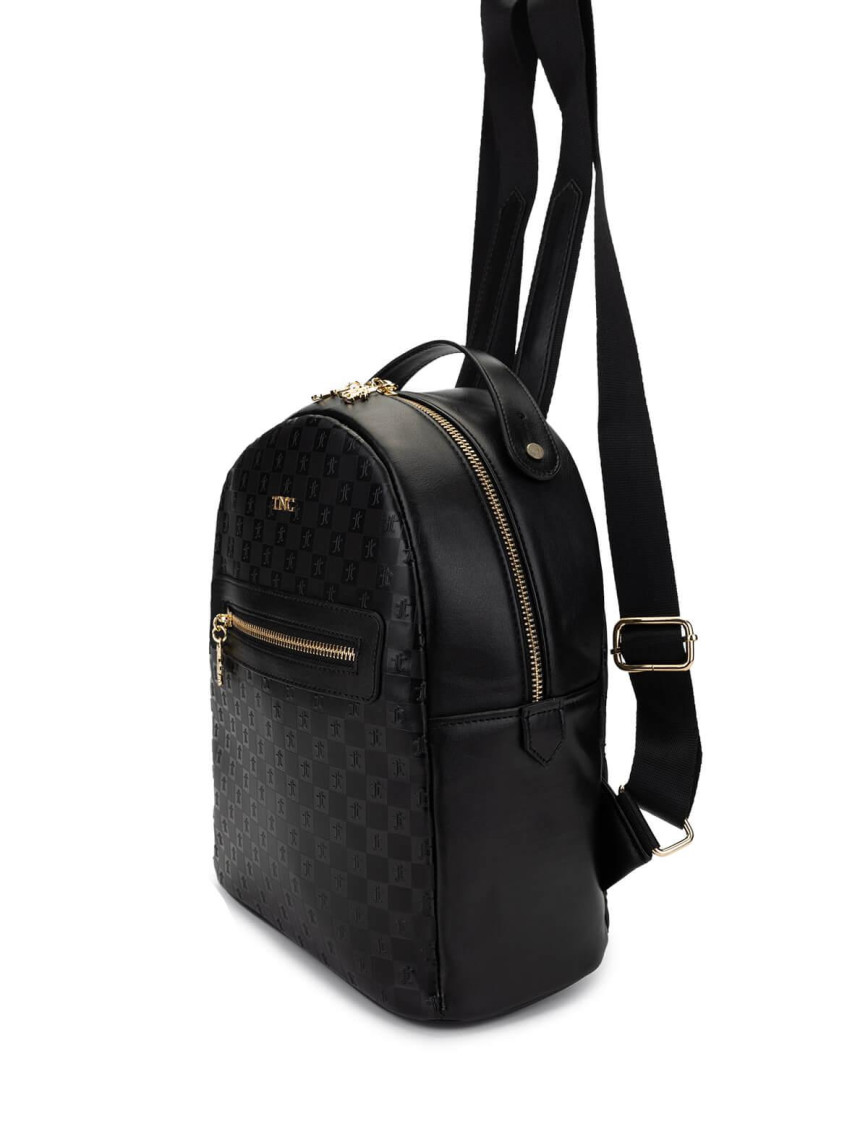 Tamer Tanca Kadın Vegan Siyah Sırt Çantası Tamer Tanca Kadın Vegan Siyah Sırt Çantası