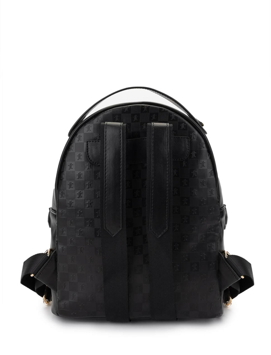 Tamer Tanca Kadın Vegan Siyah Sırt Çantası Tamer Tanca Kadın Vegan Siyah Sırt Çantası