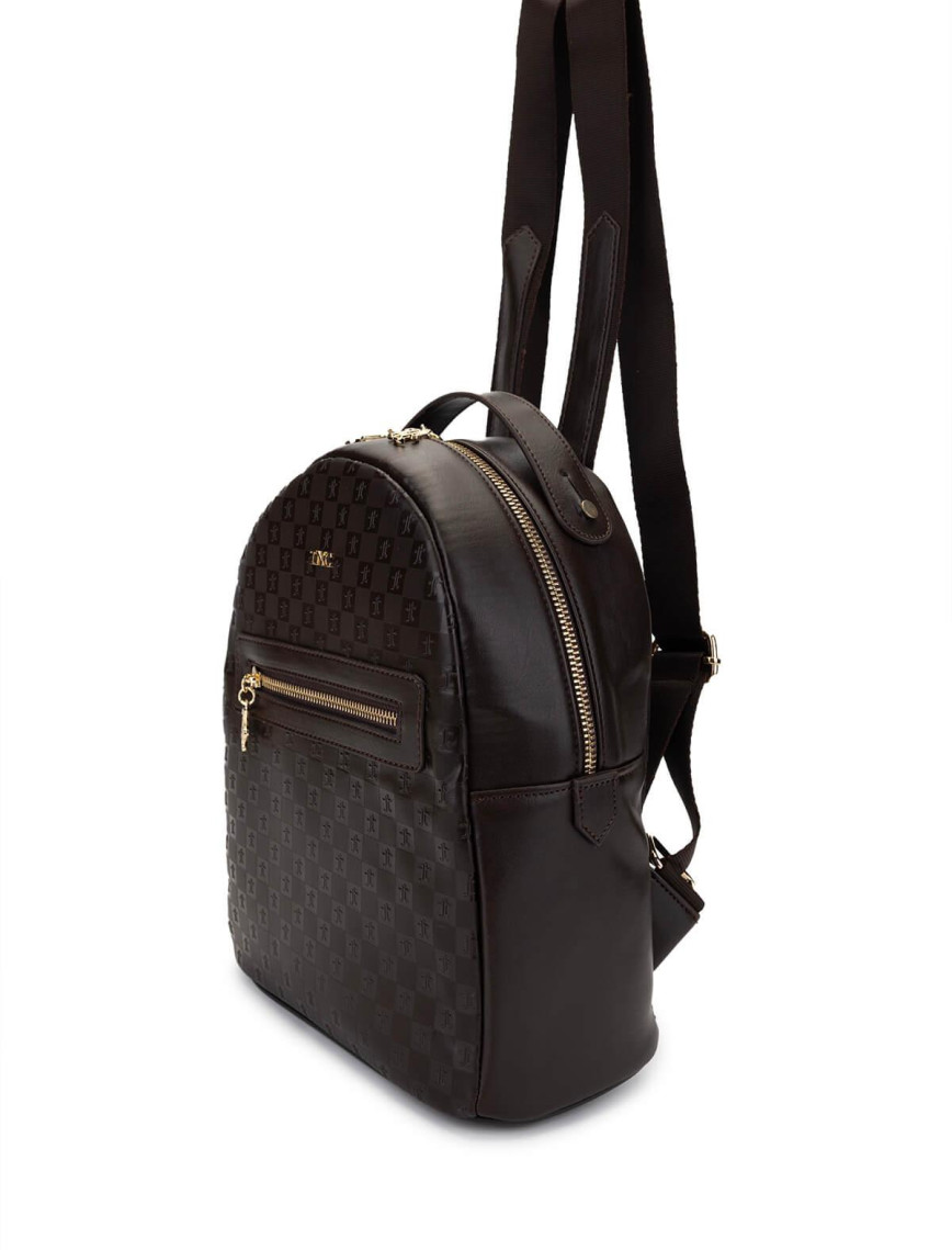 Tamer Tanca Kadın Vegan Kahverengi Sırt Çantası Tamer Tanca Kadın Vegan Kahverengi Sırt Çantası