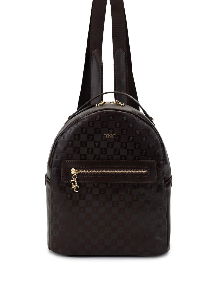 Tamer Tanca Kadın Vegan Kahverengi Sırt Çantası Tamer Tanca Kadın Vegan Kahverengi Sırt Çantası