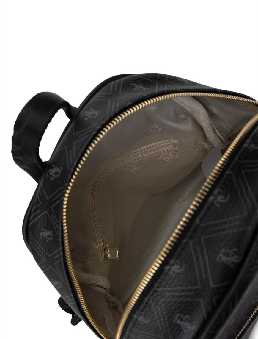 Tamer Tanca Kadın Vegan Siyah Sırt Çantası Tamer Tanca Kadın Vegan Siyah Sırt Çantası