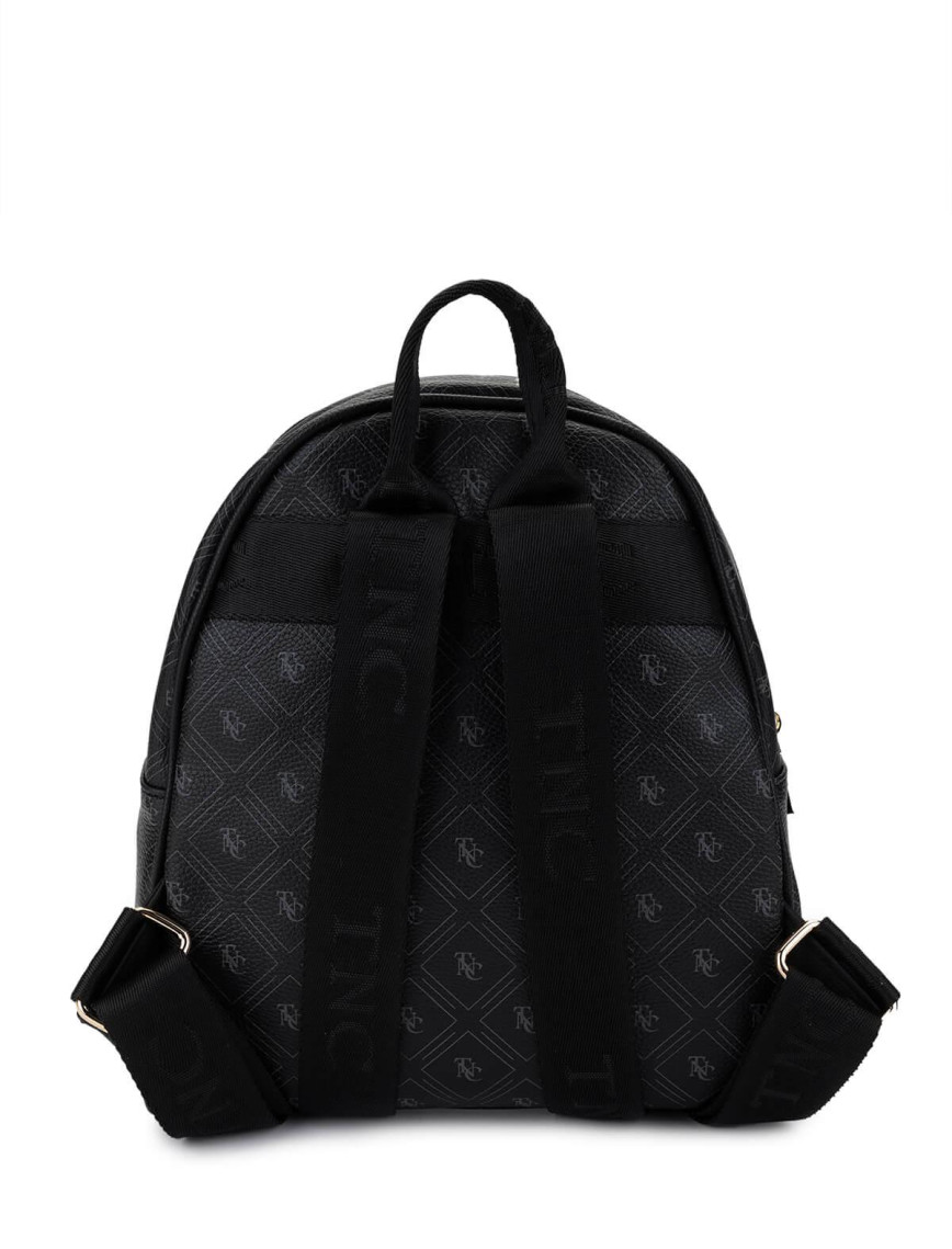 Tamer Tanca Kadın Vegan Siyah Sırt Çantası Tamer Tanca Kadın Vegan Siyah Sırt Çantası