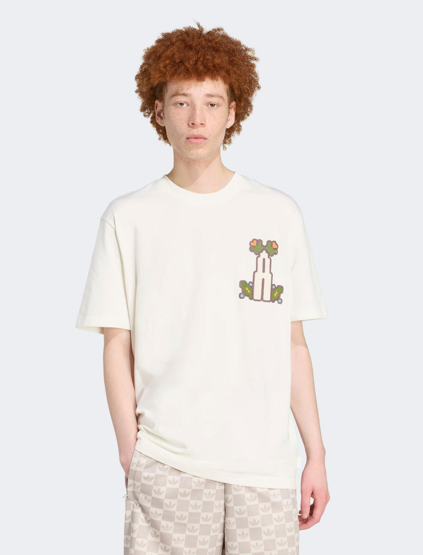 adidas MG Lo Erkek Beyaz T-Shirt adidas MG Lo Erkek Beyaz T-Shirt