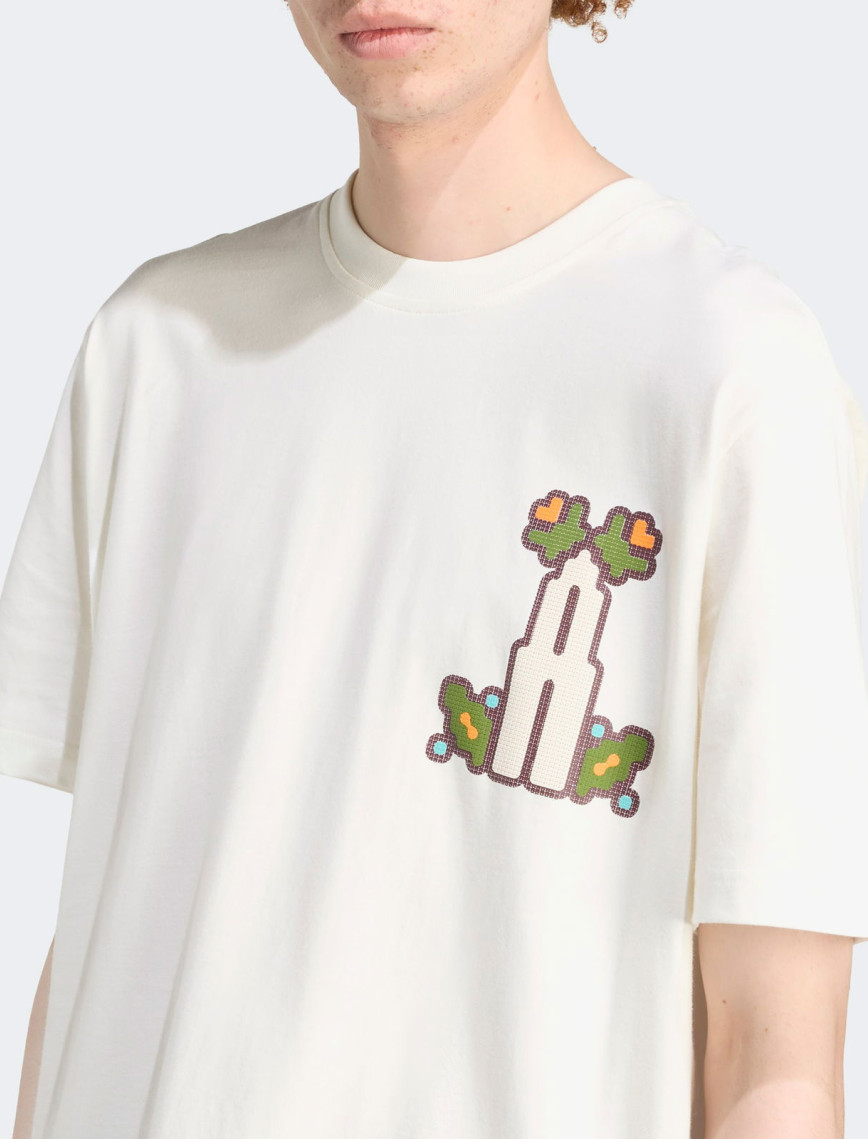 adidas MG Lo Erkek Beyaz T-Shirt adidas MG Lo Erkek Beyaz T-Shirt