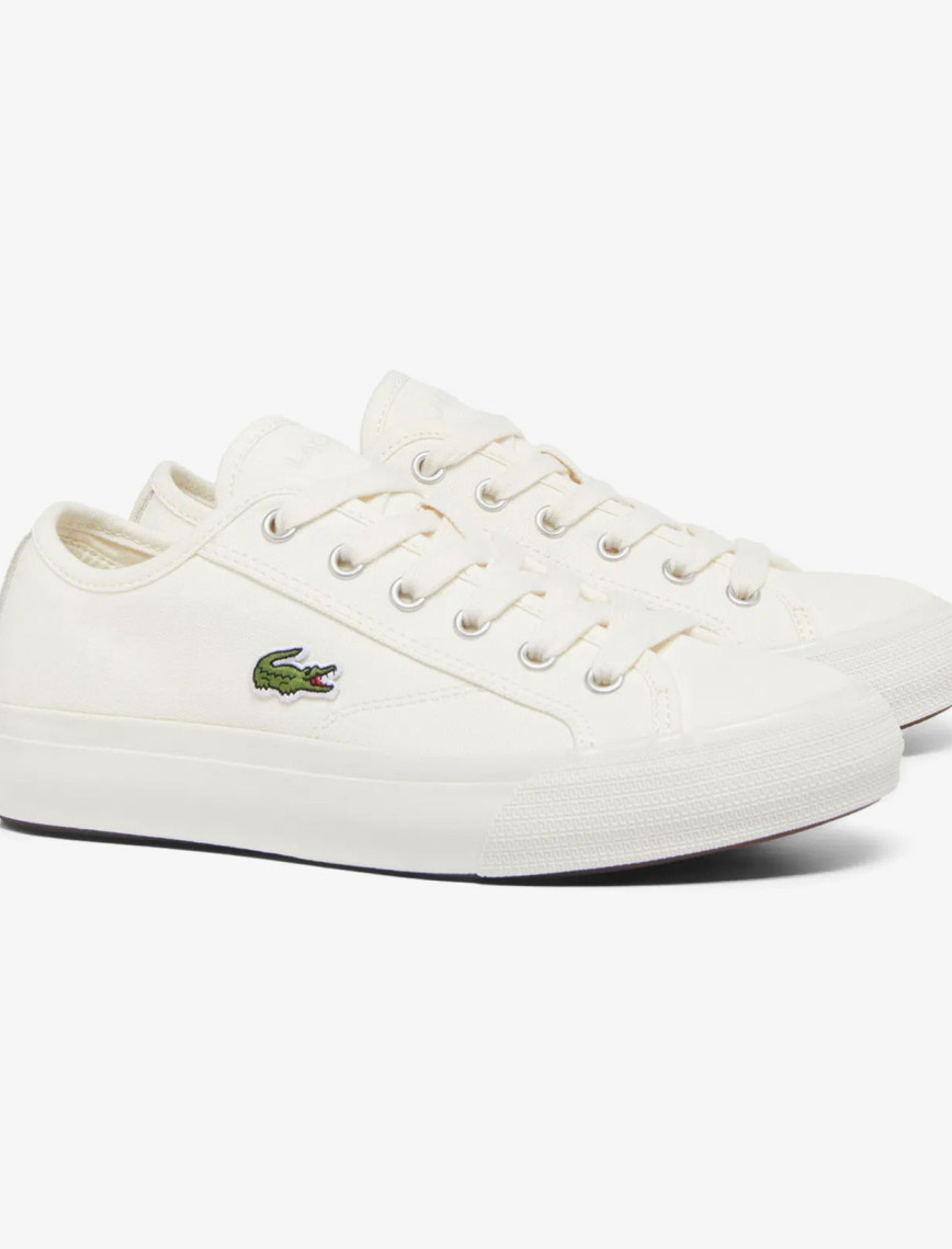 Lacoste Backcourt Kadın Krem Sneaker Lacoste Backcourt Kadın Krem Sneaker
