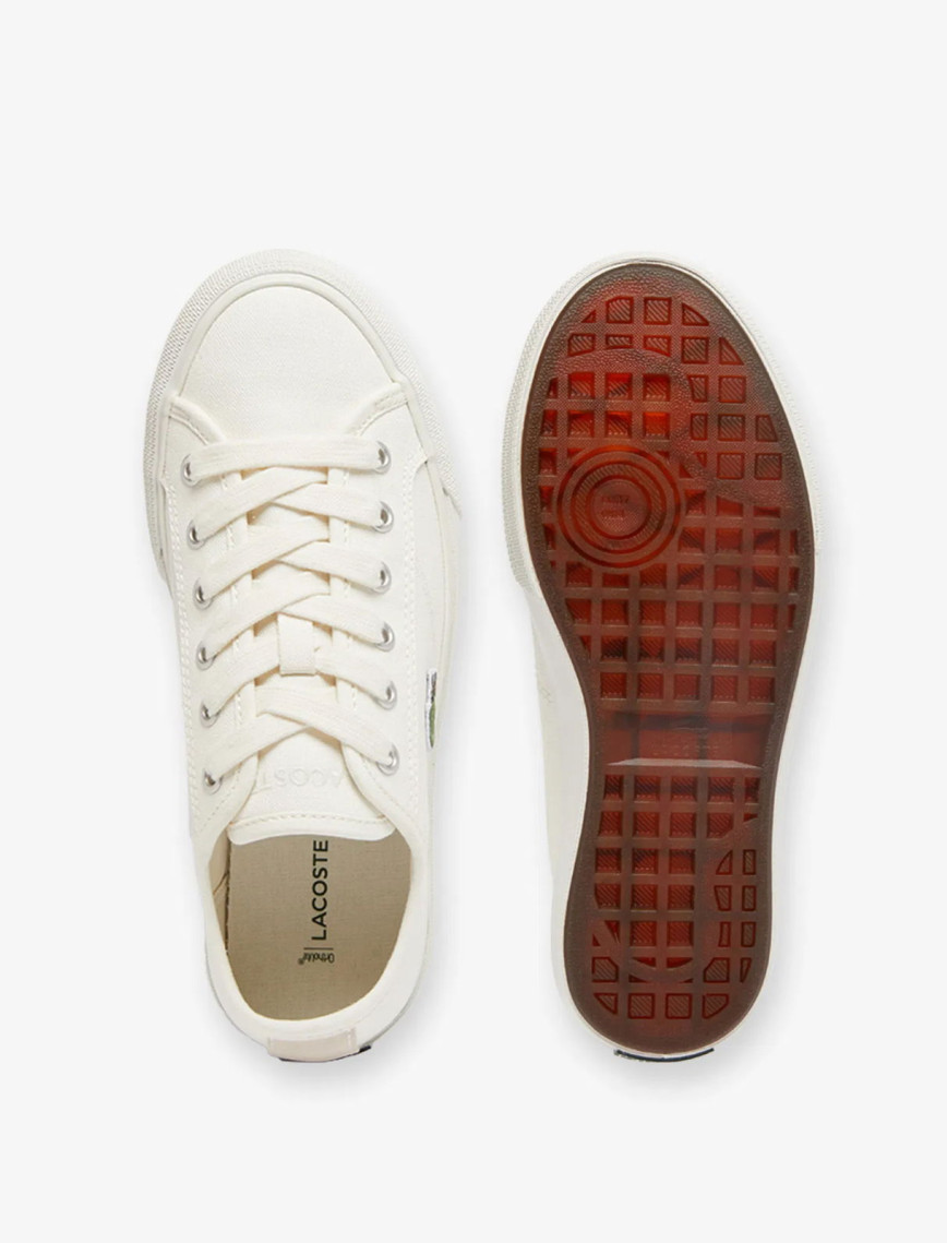 Lacoste Backcourt Kadın Krem Sneaker Lacoste Backcourt Kadın Krem Sneaker