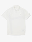 Lacoste SPORT X Novak Djokovic Erkek Slim Fit Baskılı Beyaz Polo Lacoste SPORT X Novak Djokovic Erkek Slim Fit Baskılı Beyaz Polo