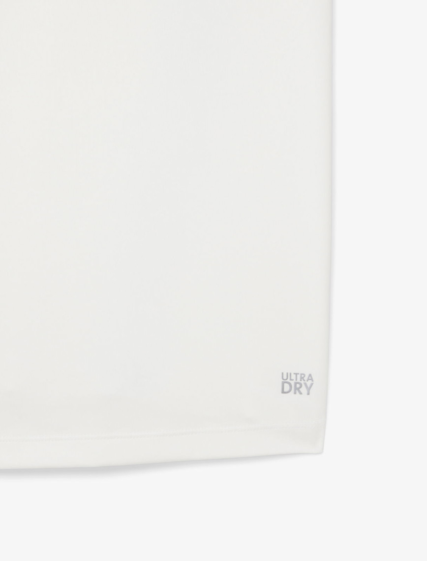 Lacoste SPORT X Novak Djokovic Erkek Slim Fit Baskılı Beyaz Polo Lacoste SPORT X Novak Djokovic Erkek Slim Fit Baskılı Beyaz Polo