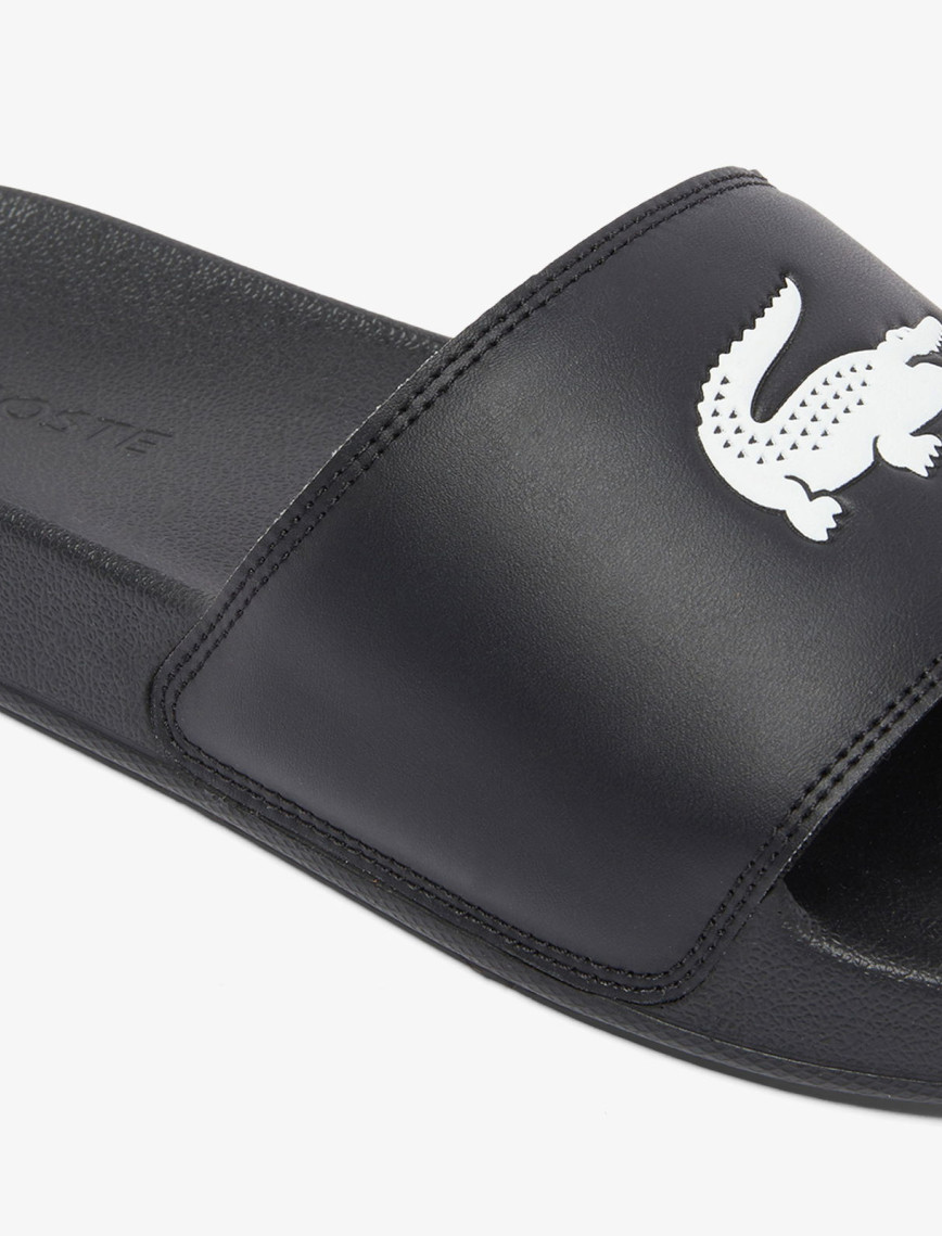 Lacoste Serve Slide Erkek Siyah Terlik Lacoste Serve Slide Erkek Siyah Terlik