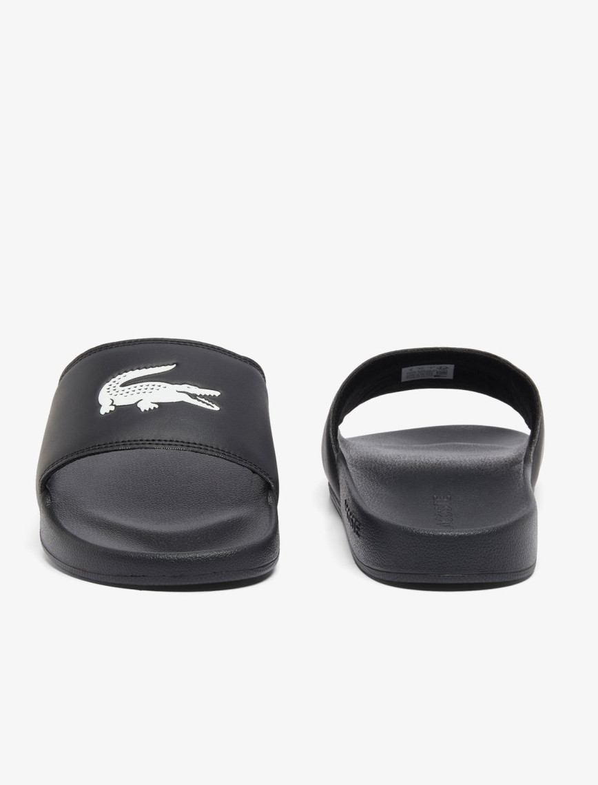 Lacoste Serve Slide Erkek Siyah Terlik Lacoste Serve Slide Erkek Siyah Terlik