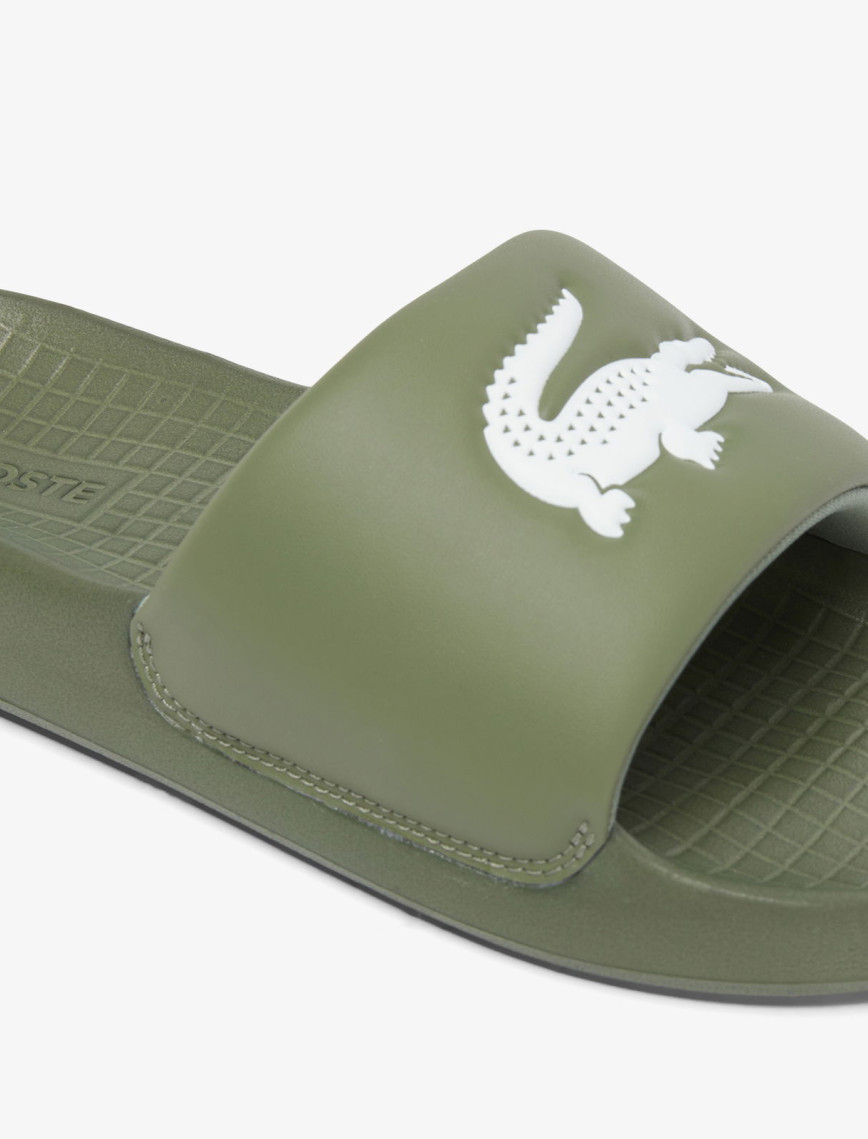 Lacoste Serve Slide 1.0 Erkek Haki Terlik Lacoste Serve Slide 1.0 Erkek Haki Terlik