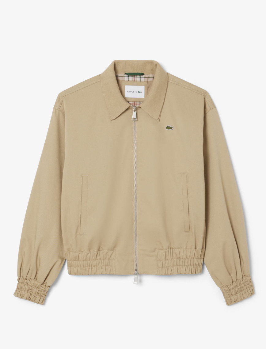Lacoste Kadın Relaxed Fit Bej Ceket