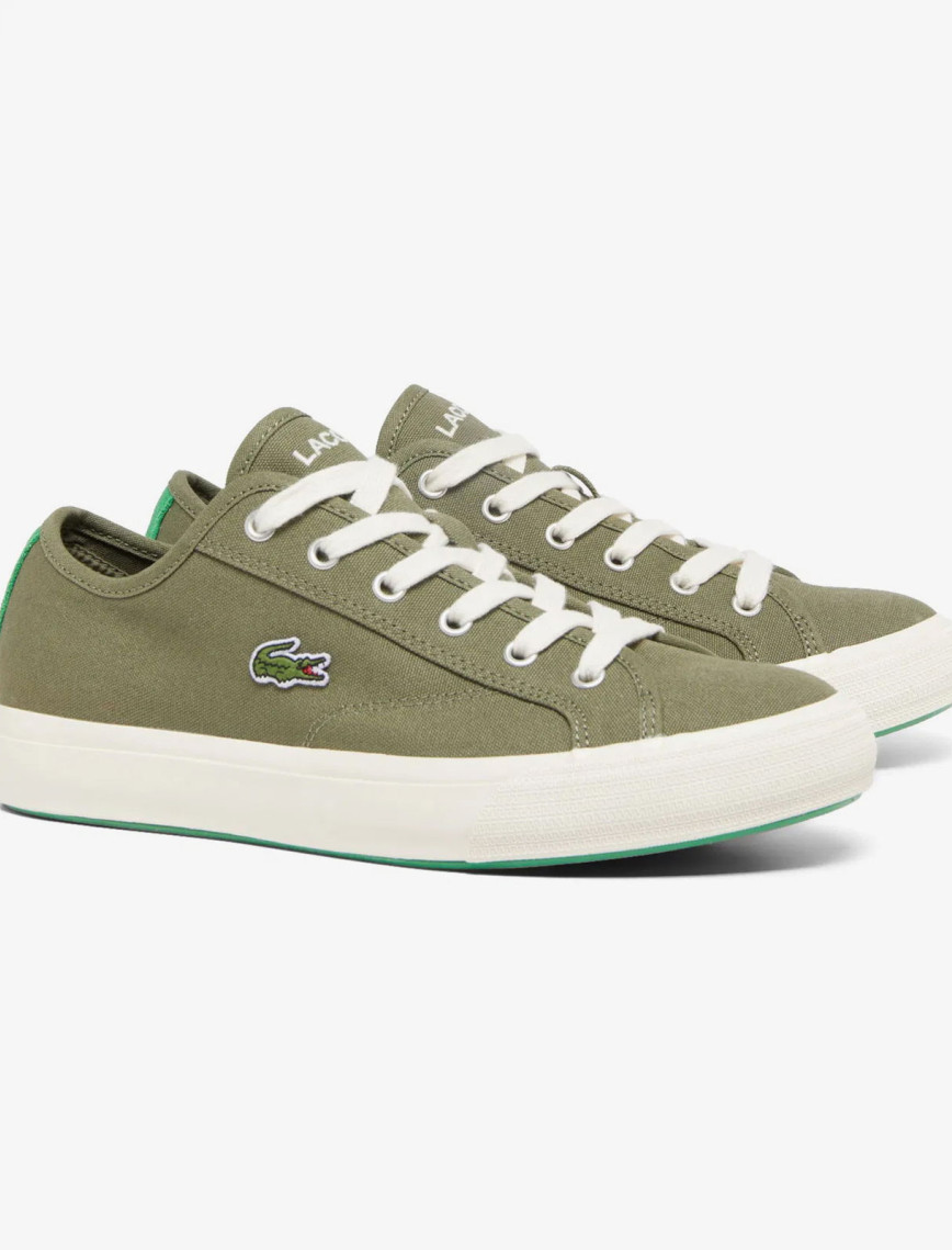 Lacoste Backcourt Erkek Haki Sneaker Lacoste Backcourt Erkek Haki Sneaker