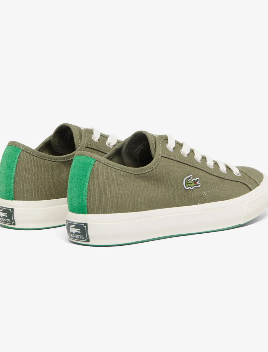 Lacoste Backcourt Erkek Haki Sneaker Lacoste Backcourt Erkek Haki Sneaker