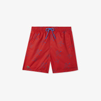 Lacoste Erkek Regular Fit Desenli Kırmızı Mayo Lacoste Erkek Regular Fit Desenli Kırmızı Mayo