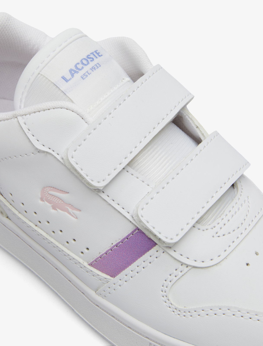 Lacoste T-Clip Set Çocuk Beyaz Sneaker Lacoste T-Clip Set Çocuk Beyaz Sneaker