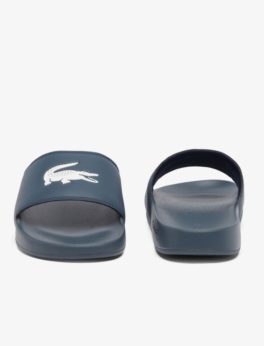 Lacoste Serve Slide Erkek Lacivert Terlik Lacoste Serve Slide Erkek Lacivert Terlik
