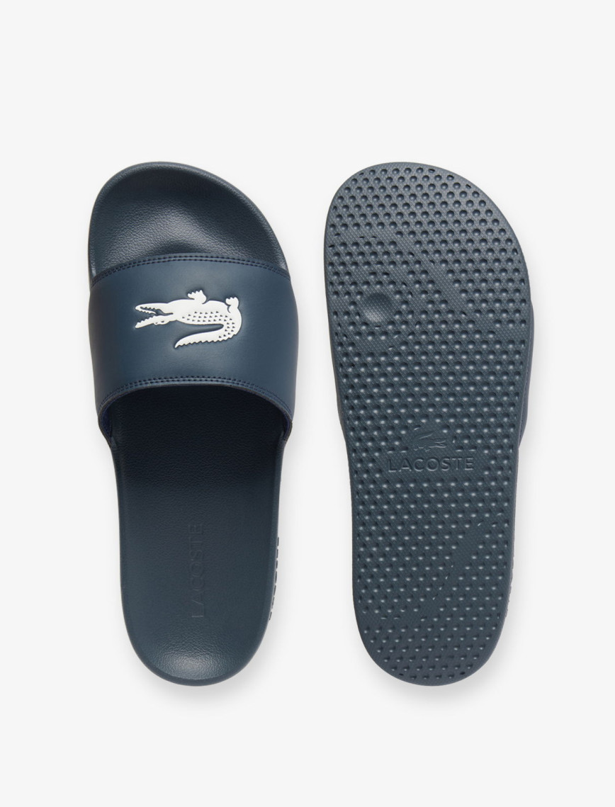 Lacoste Serve Slide Erkek Lacivert Terlik Lacoste Serve Slide Erkek Lacivert Terlik
