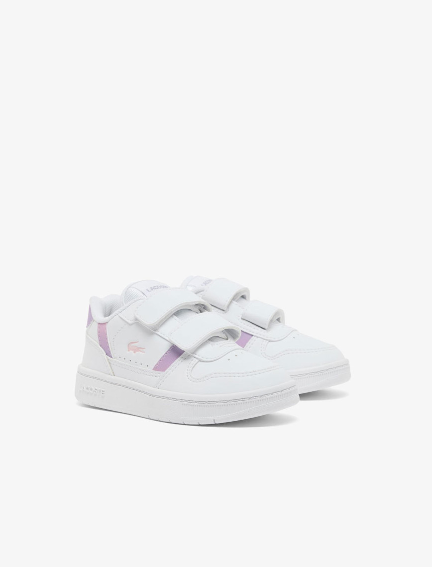 Lacoste T-Clip Set Çocuk Beyaz Sneaker Lacoste T-Clip Set Çocuk Beyaz Sneaker