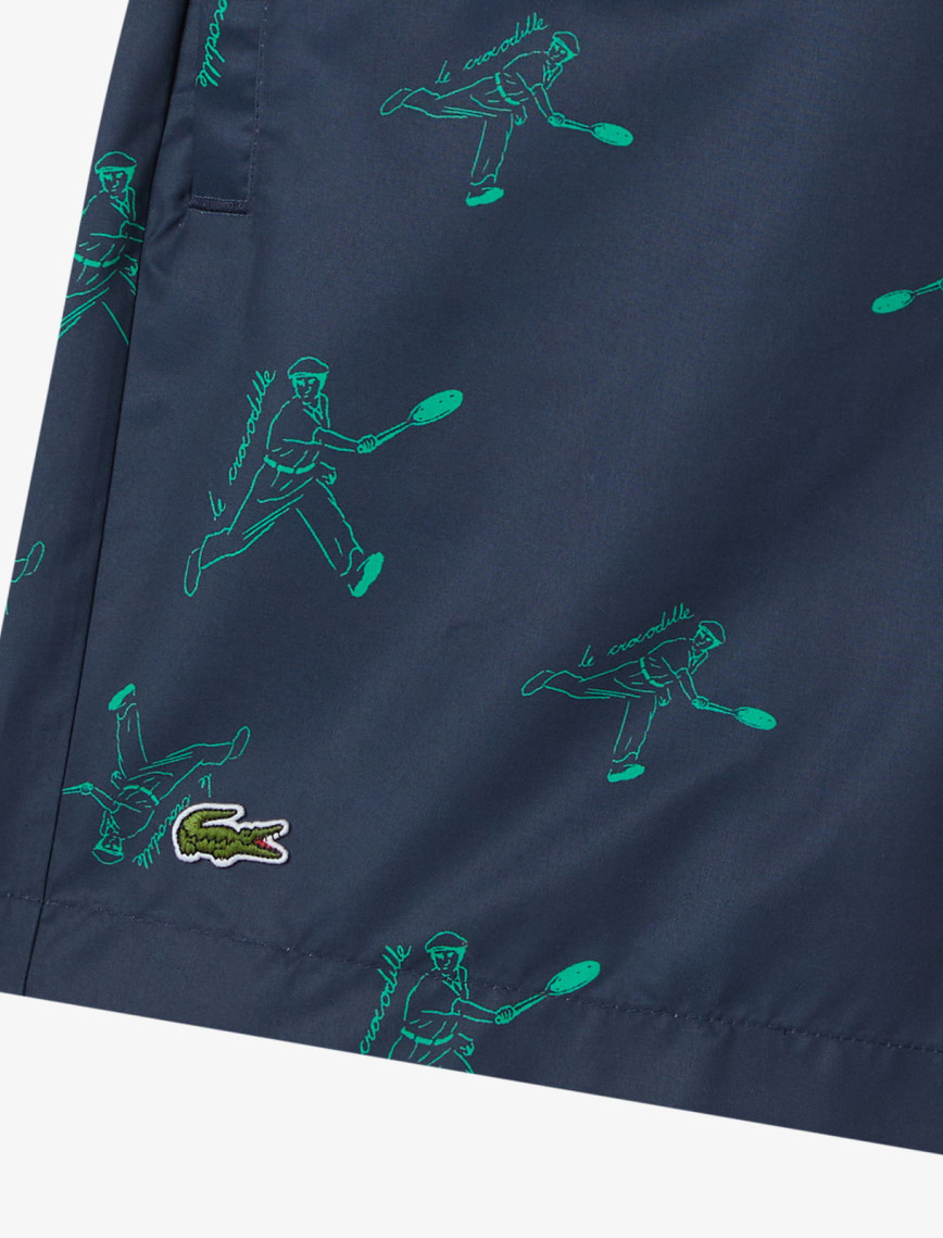 Lacoste Erkek Regular Fit Desenli Lacivert Mayo Lacoste Erkek Regular Fit Desenli Lacivert Mayo