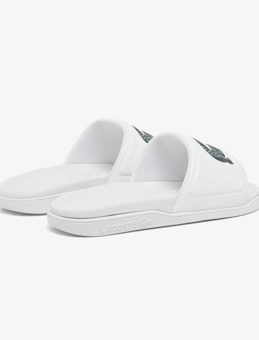 Lacoste Serve Slide Dual Erkek Beyaz Terlik Lacoste Serve Slide Dual Erkek Beyaz Terlik