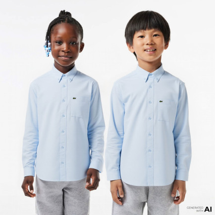 Lacoste Çocuk Uzun Kollu Açık Mavi Gömlek Lacoste Çocuk Uzun Kollu Açık Mavi Gömlek