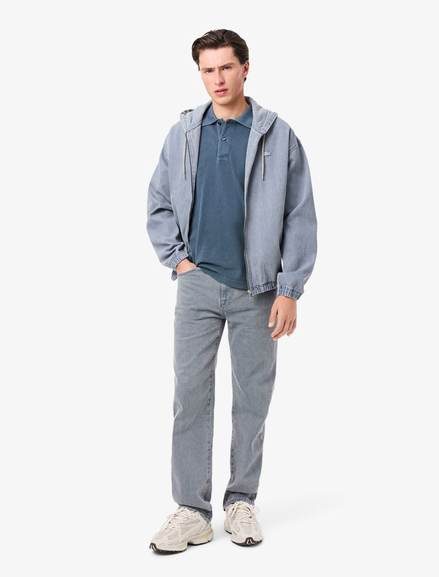 Lacoste L.12.12 Erkek Classic Fit Mavi Polo Lacoste L.12.12 Erkek Classic Fit Mavi Polo