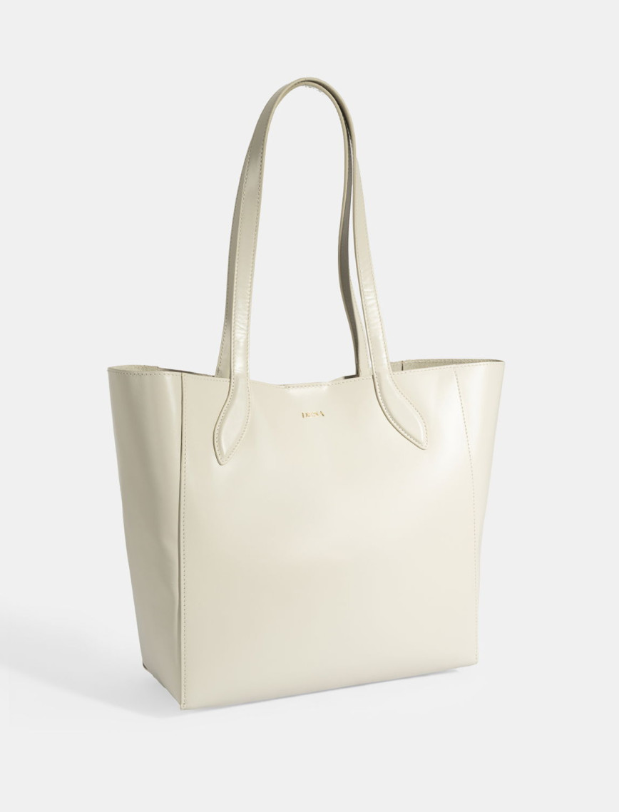 Kadın Beyaz Deri Omuz Çantası Kadın Beyaz Deri Omuz Çantası