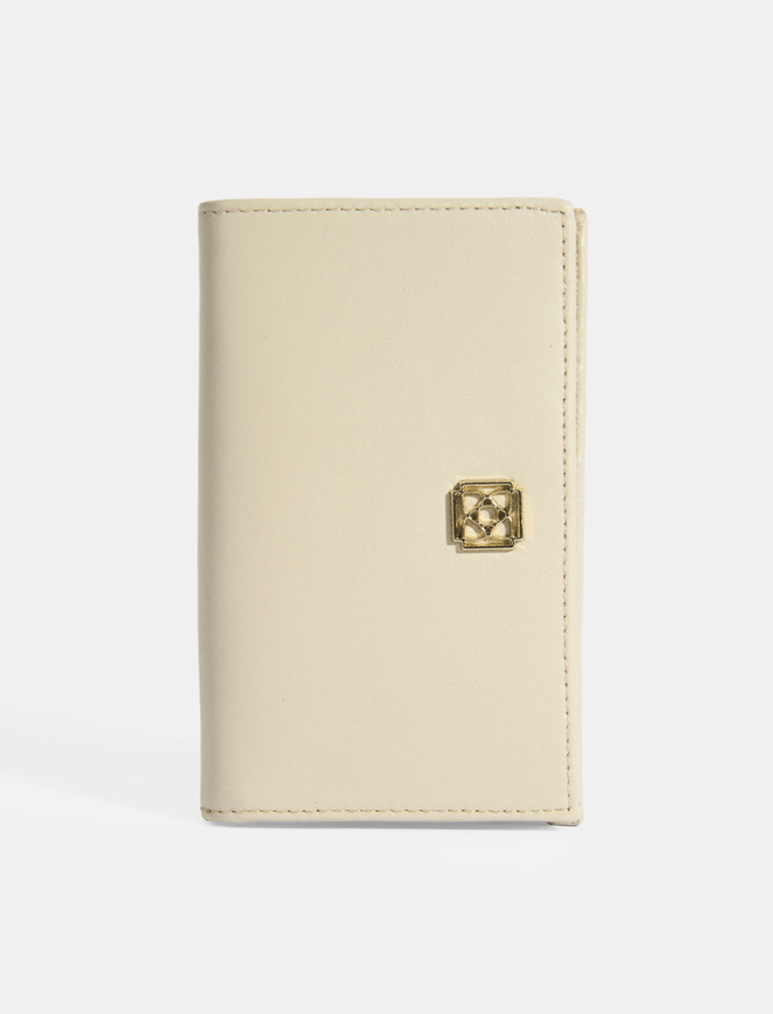 Kadın Bej Deri Cüzdan Kadın Bej Deri Cüzdan