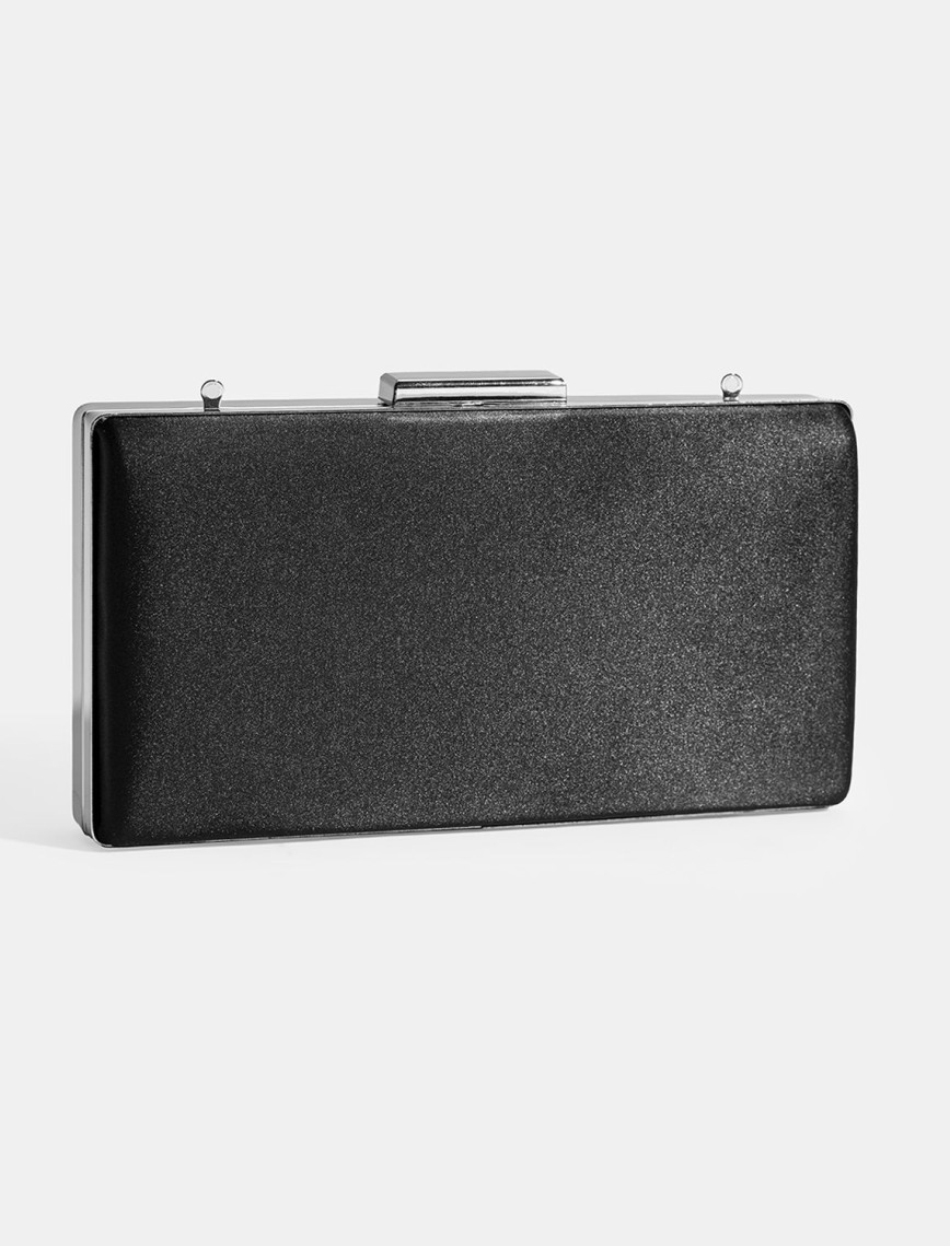 Kadın Siyah Portföy Gece Çantası