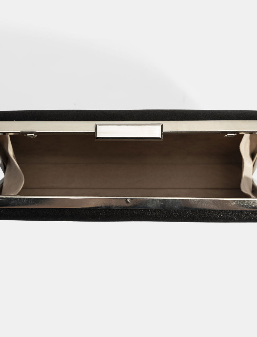 Kadın Siyah Portföy Gece Çantası