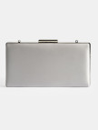 Kadın Gümüş Portföy Gece Çantası Kadın Gümüş Portföy Gece Çantası