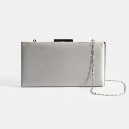 Kadın Gümüş Portföy Gece Çantası