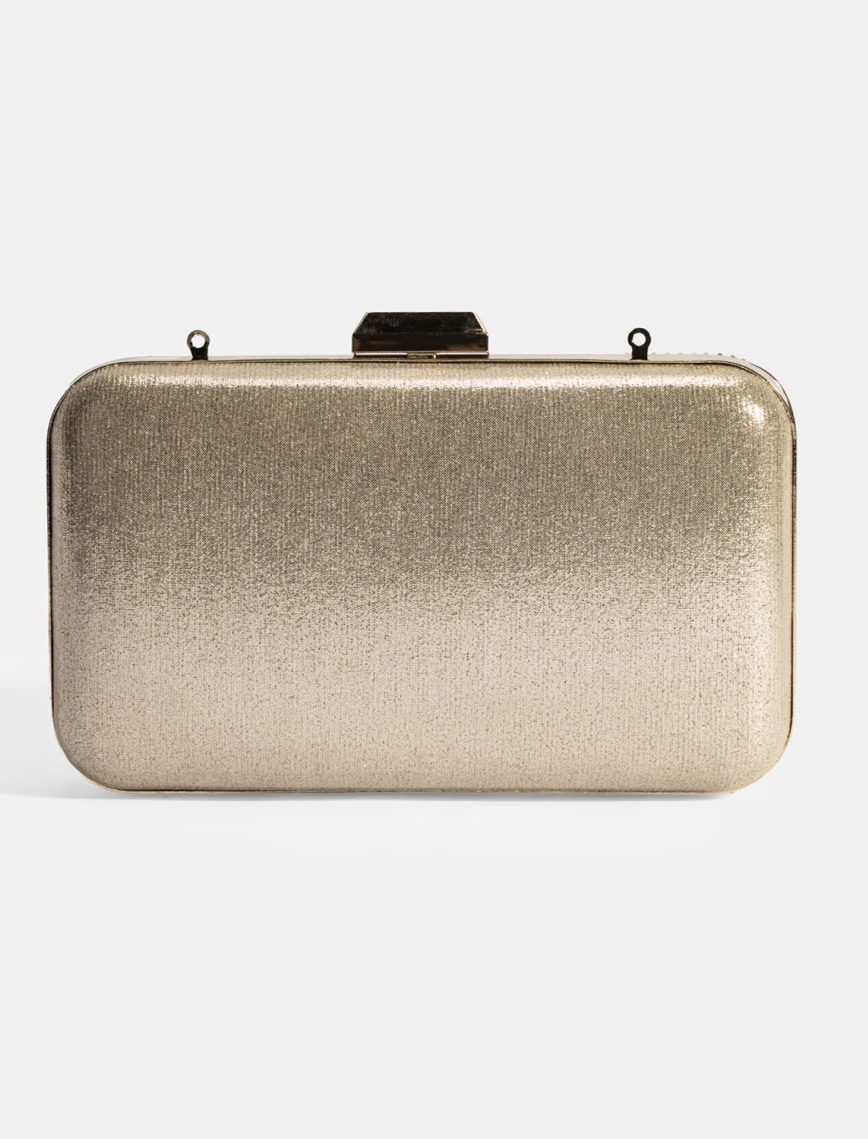 Kadın Gold Taş Detaylı Portföy Gece Çantası Kadın Gold Taş Detaylı Portföy Gece Çantası