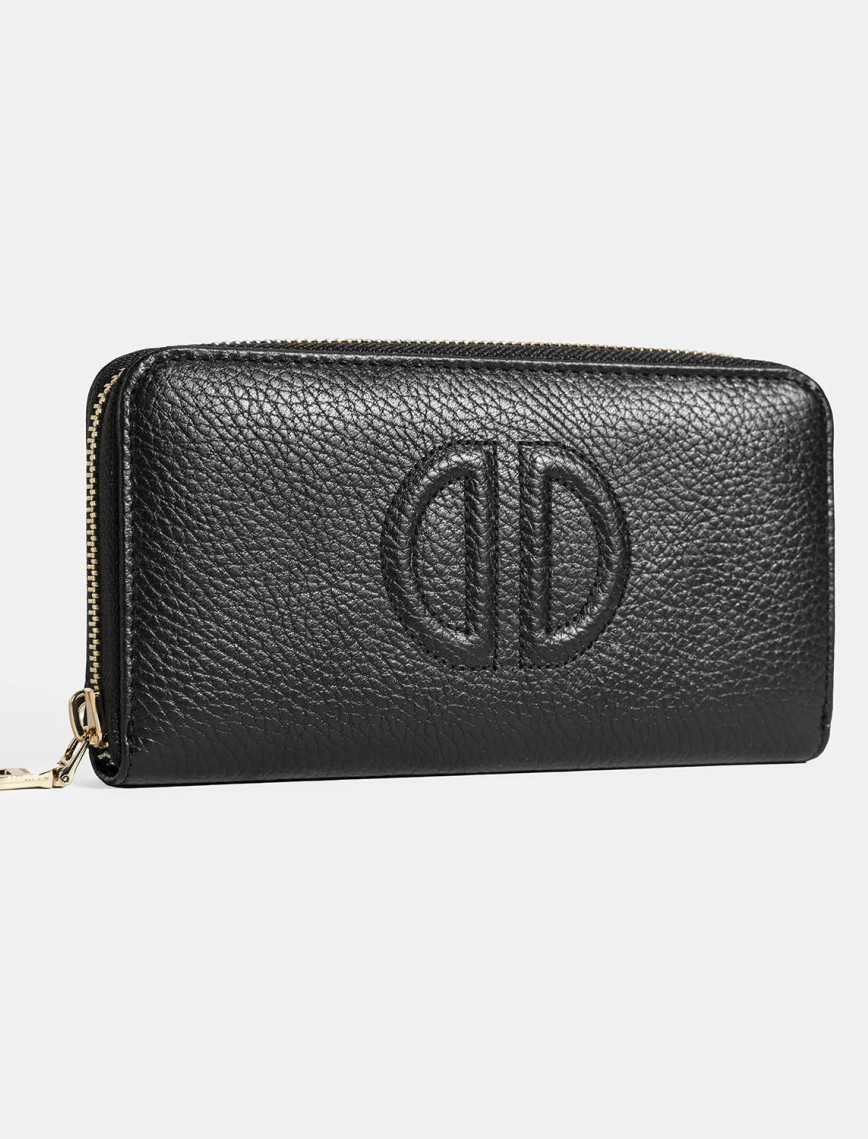 Kadın Siyah Deri Cüzdan Kadın Siyah Deri Cüzdan