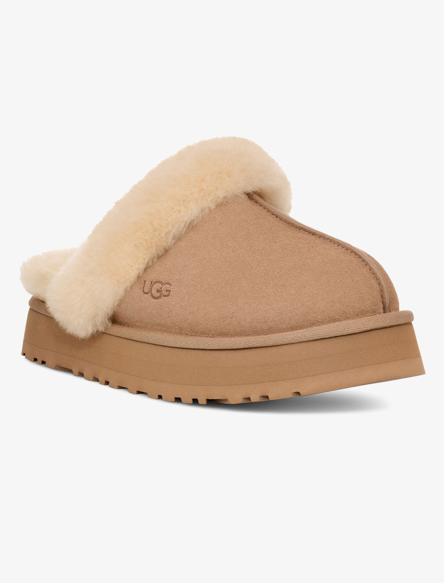 UGG Disquette Kadın Kum Rengi Terlik UGG Disquette Kadın Kum Rengi Terlik