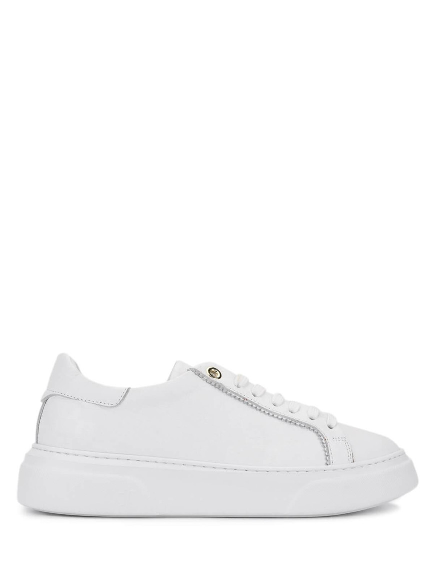 Tamer Tanca Kadın Hakiki Deri Siyah Sneakers & Spor Ayakkabı